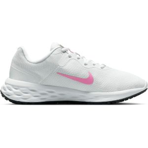Nike Women's Gymnastics Shoes Sneaker, White/Pink<br> 